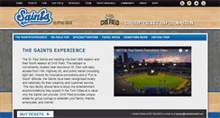 Desktop Screenshot of groups.saintsbaseball.com