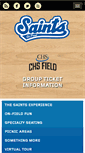Mobile Screenshot of groups.saintsbaseball.com
